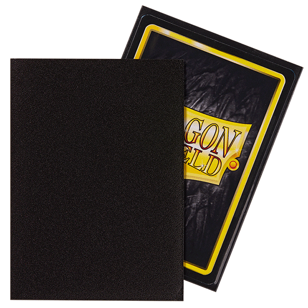 Dragon Shield: Matte Black Card Sleeves (100 count)