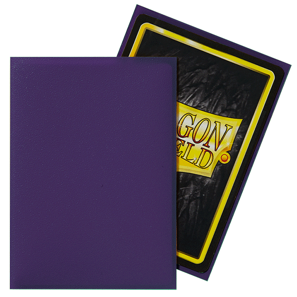 Dragon Shield: Matte Purple Card Sleeves (100 count)