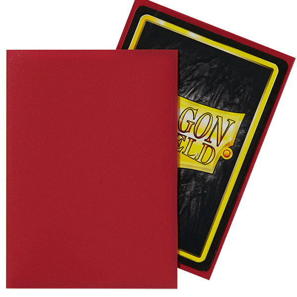 Dragon Shield: Matte Red Card Sleeves (100 count)