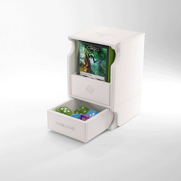 Gamegenic: Watchtower XL Convertible Deck Box - White