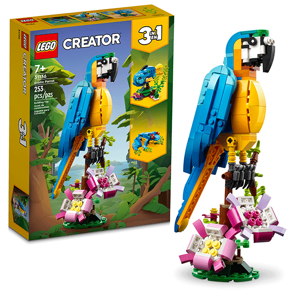 LEGO® Creator 3 in 1 31136 Exotic Parrot