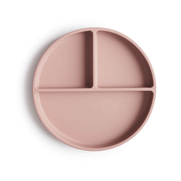 Mushie Silicone Suction Plate (Blush)