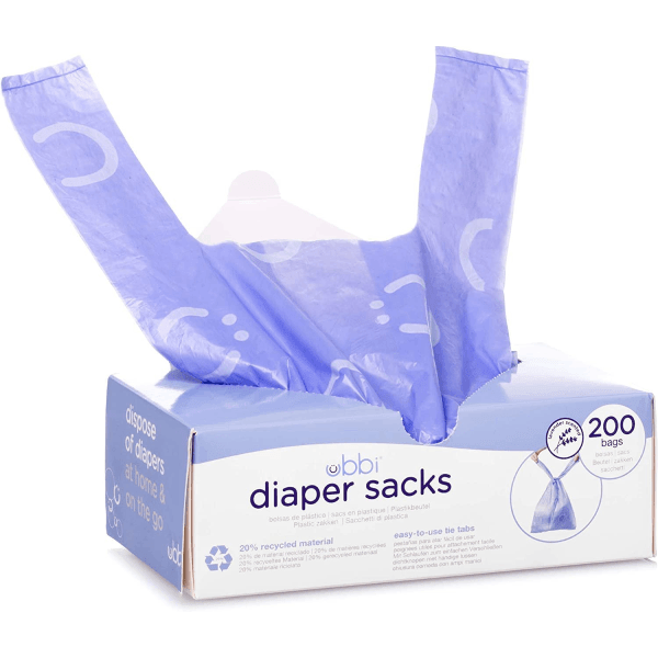 Ubbi Plastic Diaper Sacks (Box of 200)