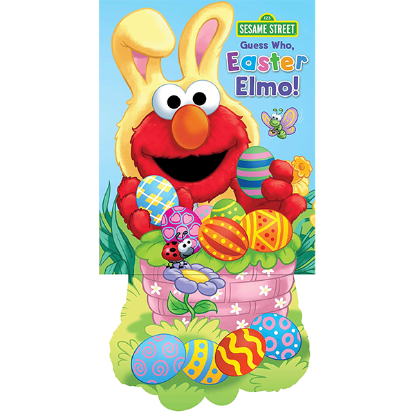 Sesame Street: Guess Who, Easter Elmo Hardcover Book