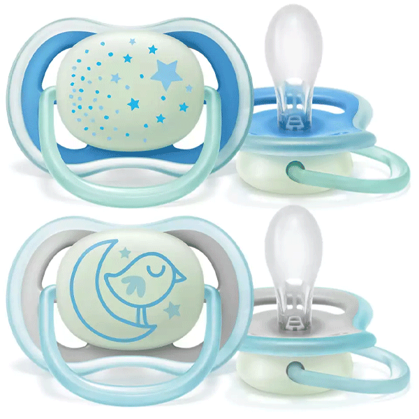 Philips Avent Ultra Air Nighttime Pacifier 2 Pack - Assorted