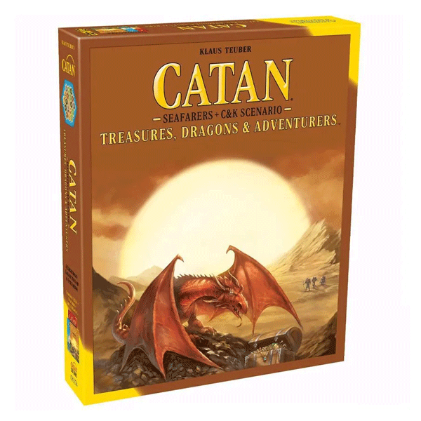 Catan: Treasures, Dragons & Adventurers (Seafarers + Cities & Knights Scenario)