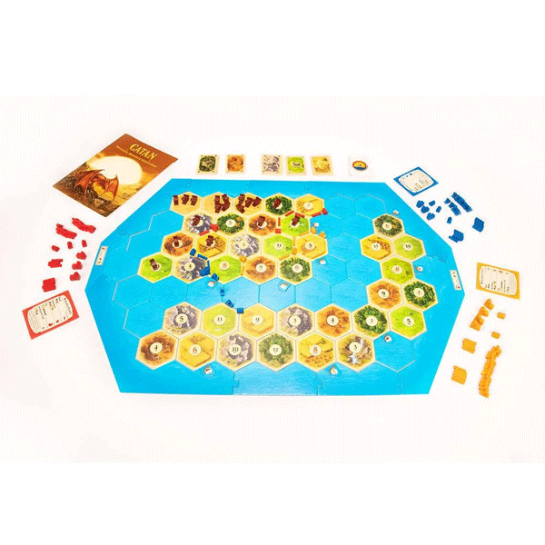 Catan: Treasures, Dragons & Adventurers (Seafarers + Cities & Knights Scenario)