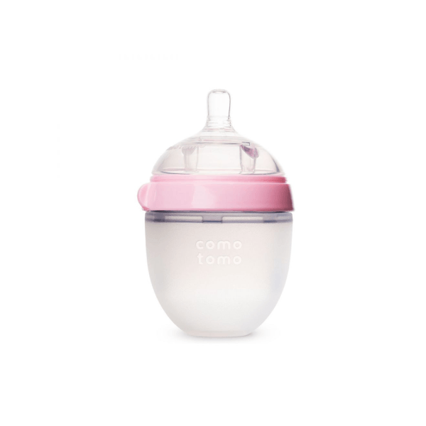 Comotomo Baby Bottle - 150ml Single (Pink)