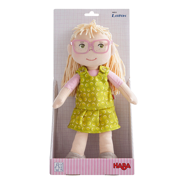 Haba 12 Inch Leonore Doll with Glasses