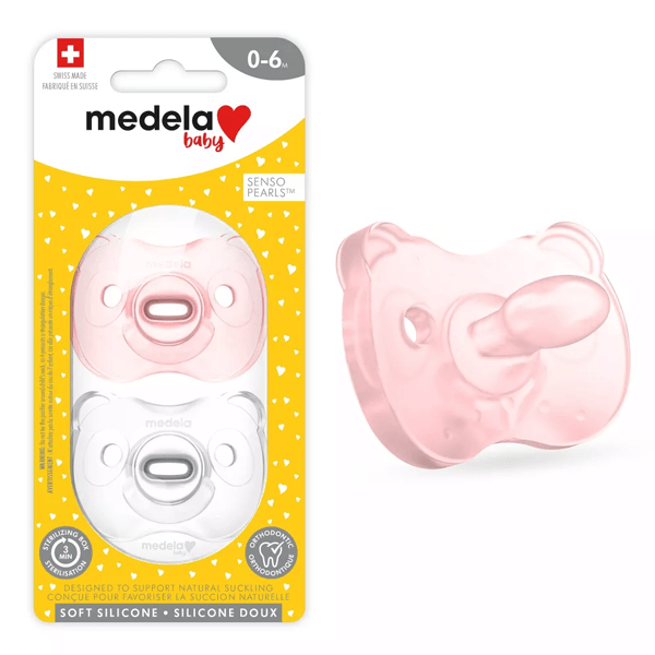 Medela Pacifier Soft Silicone (0-6 Months) Pink