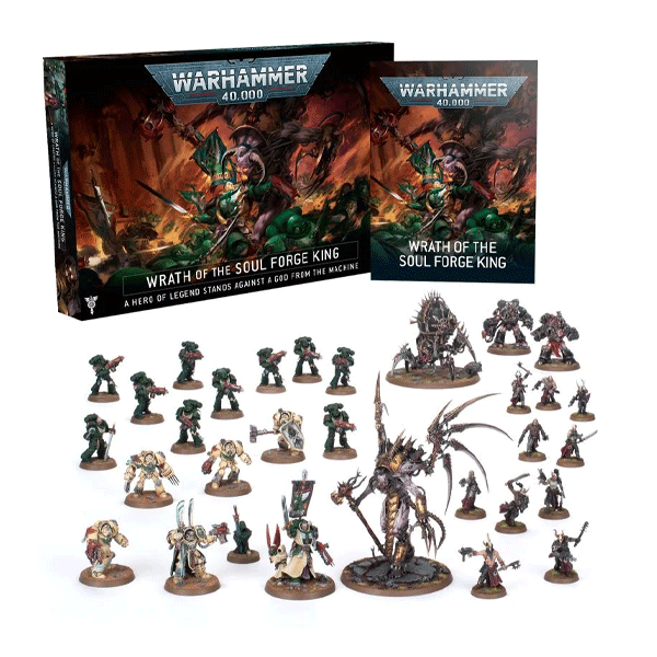 Discontinued Warhammer 40,000: Wrath of the Soul Forge King Set