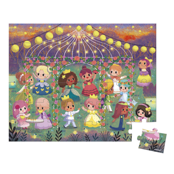 Janod Puzzle Princesses - 36 pieces