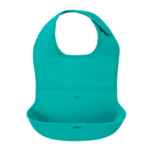 OXO Tot Roll-Up Bib - Teal