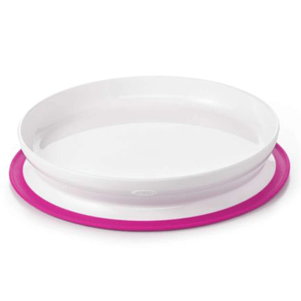 OXO Tot Stick and Stay Suction Plate  - Pink