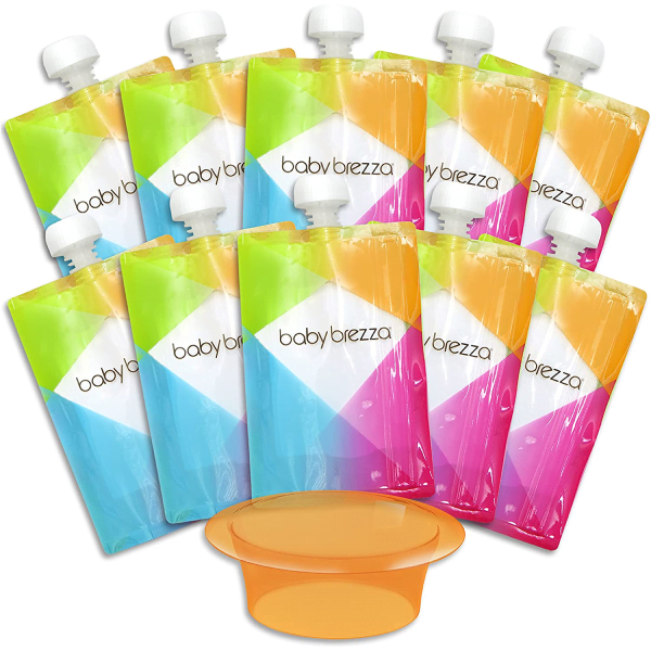 Baby brezza reusable baby food sale pouches