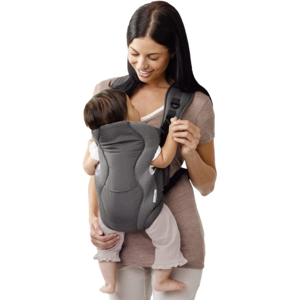 Evenflo Breathable Infant Carrier - Grey Cheveron