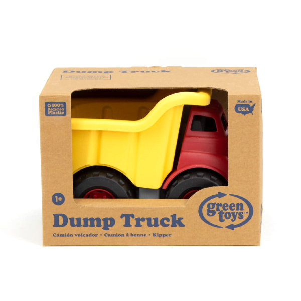 Green Toys Dump Truck - Red/Yellow