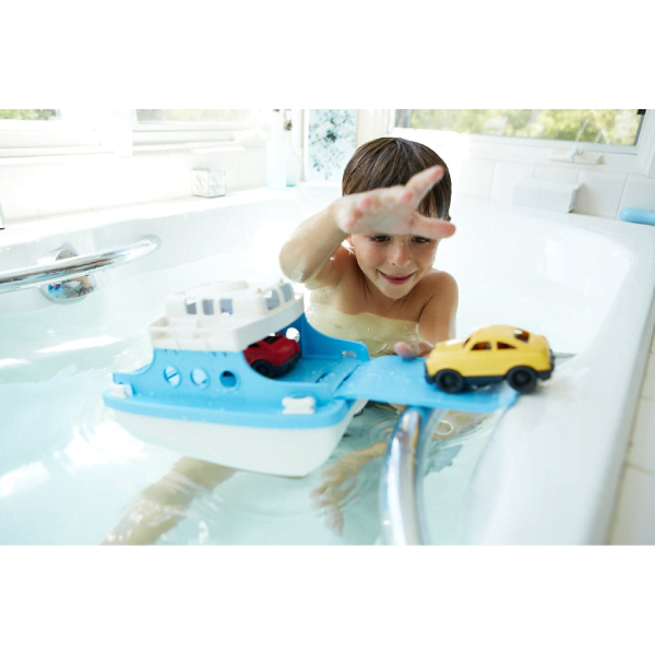 Green Toys Ferry Boat - Blue/White