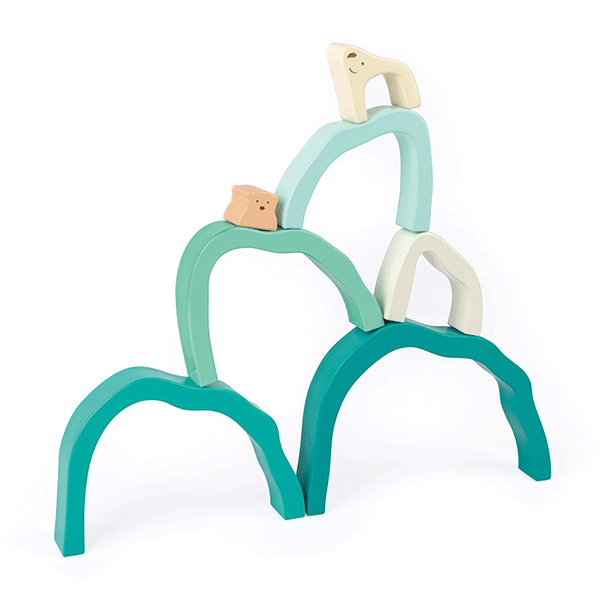 Hape Arctic Polar Bear Stacking Blocks