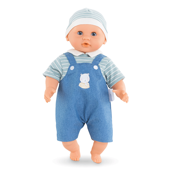 Corolle Bébé Calin - Maël Doll - Blue Overalls