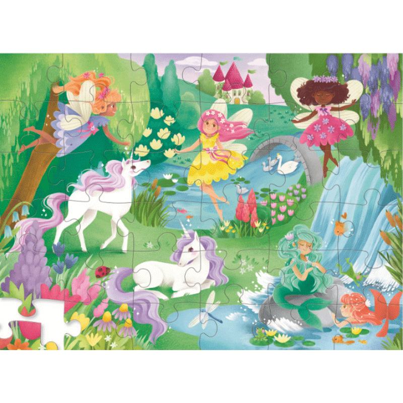 Crocodile Creek 36-Piece Floor Puzzle - Magical Friends