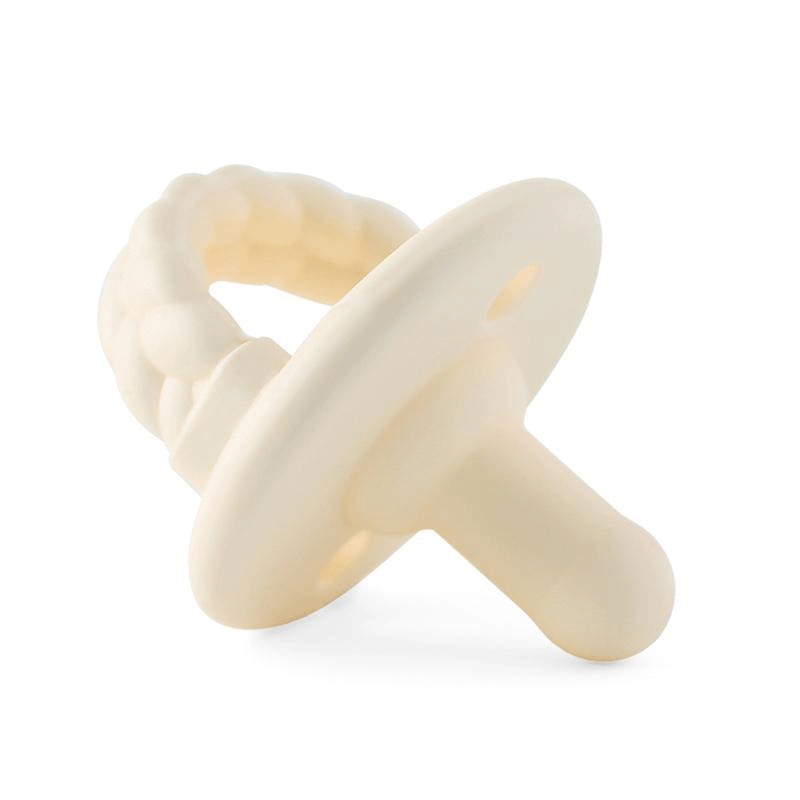 Itzy Ritzy Sweetie Soother Pacifier 2-Pack - Buttercream & Toast Braids