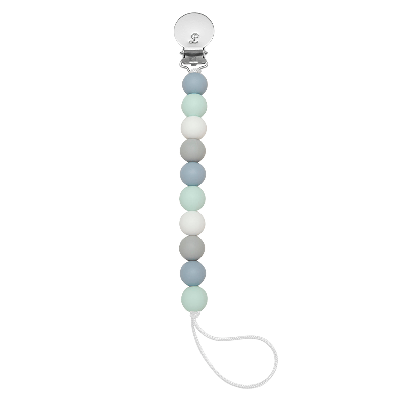 LouLou Lollipop Lolli Pacifier Clip - Blue Mint