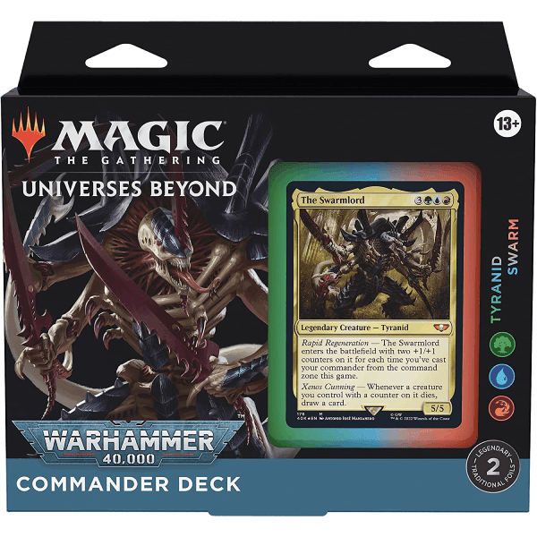 Magic the Gathering Universes Beyond Warhammer 40,000 Commander Deck - Tyranid Swarm