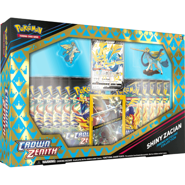 Pokémon TCG: Crown Zenith Premium Figure Collection - Shiny Zacian