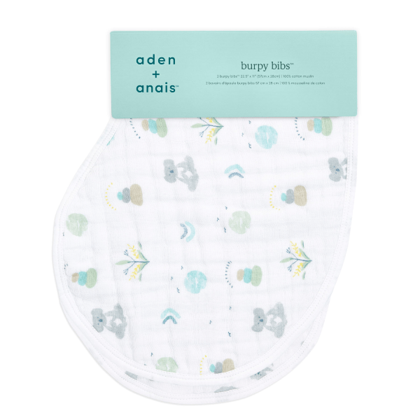 Aden + Anais Classic Burpy Bibs - Now + Zen (2 Pack)