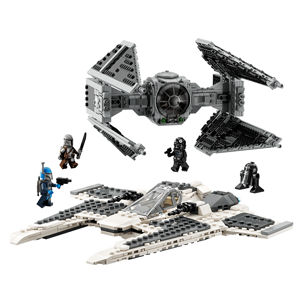 LEGO® Star Wars™ 75348 Mandalorian Fang Fighter vs. TIE Interceptor™