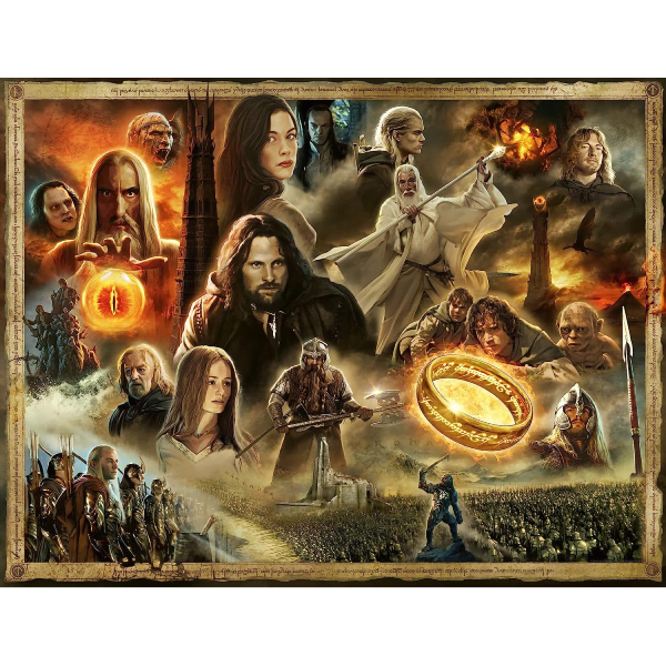 Ravensburger The Lord of The Rings: The Two Towers 2000 Piece Puzzle