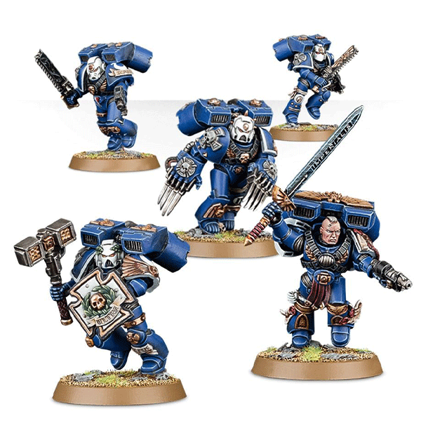 Warhammer 40,000: Space Marines Vanguard Veteran Squad