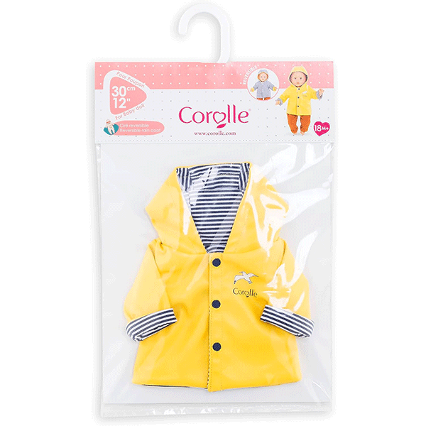 Corolle Doll Outfit - Loire Riverside Reversible Raincoat 12