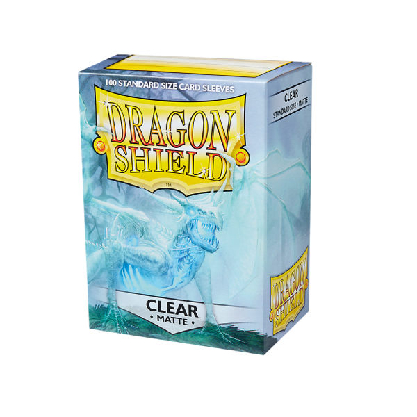 Dragon Shield Card Sleeves - Matte Clear (100 count)