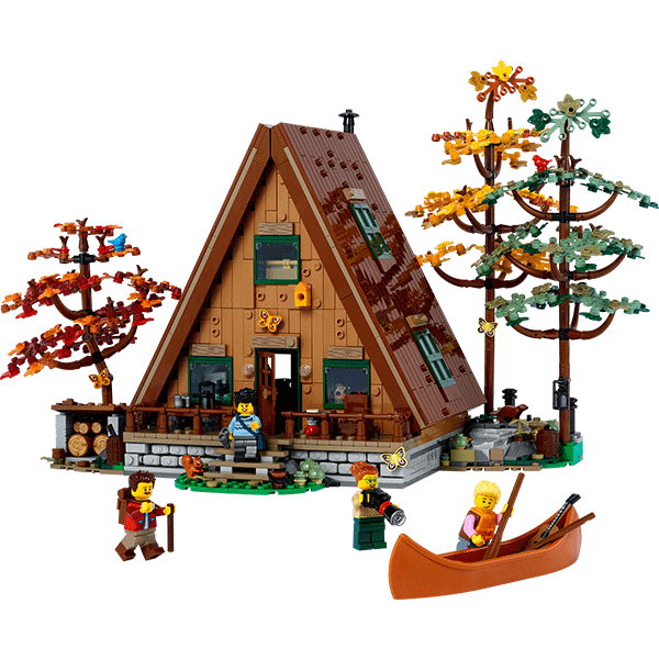 LEGO® Ideas 21338 A-Frame Cabin