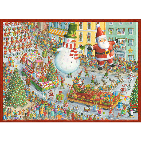 Ravensburger Here Comes Christmas! 500 Piece Puzzle