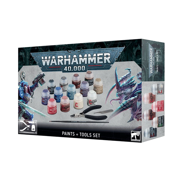 Warhammer 40,000: Paints + Tools Set