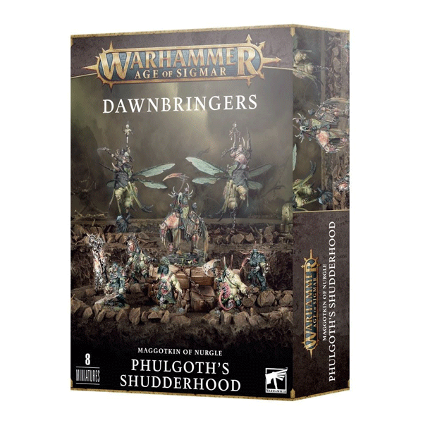 Discontinued Warhammer Age of Sigmar Dawnbringers: Maggotkin of Nurgle – Phulgoth's Shudderhood