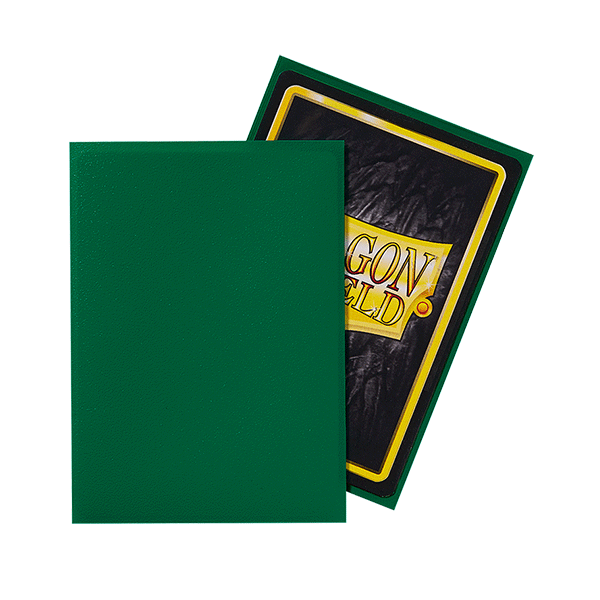 Dragon Shield: Matte Green Card Sleeves (100 count)