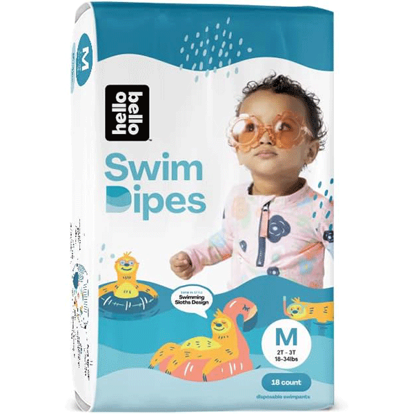 Hello Bello Swim Dipes 2T-3T (18 Count)