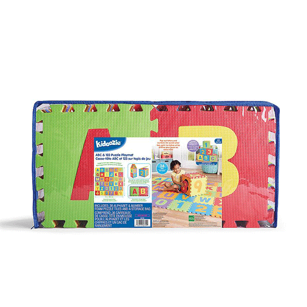 Kidoozie ABC & 123 Puzzle Playmat