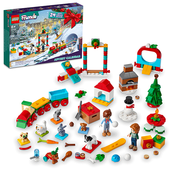 Lego friends advent calendar 2018 sale