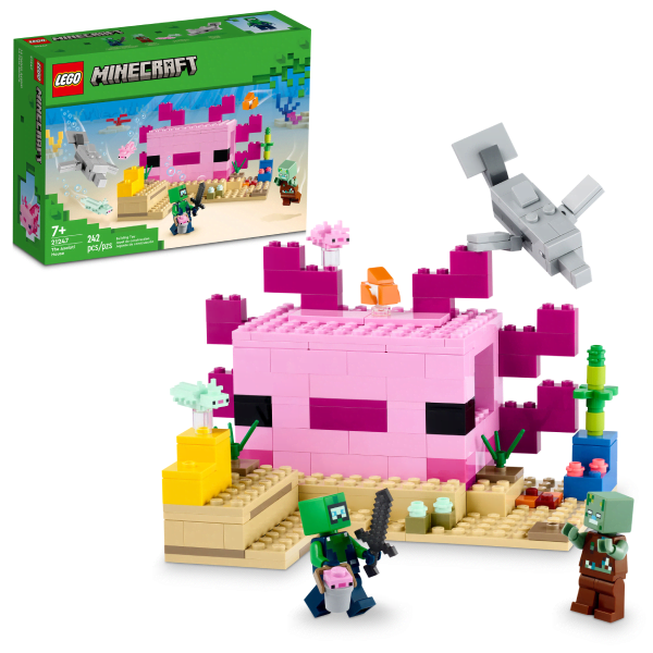 LEGO® Minecraft® 21247 The Axolotl House