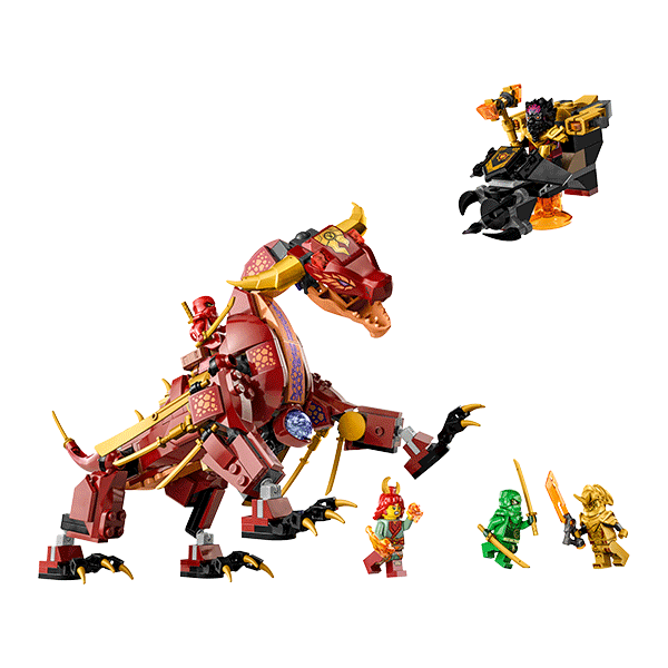 LEGO® NINJAGO® 71793 Heatwave Transforming Lava Dragon