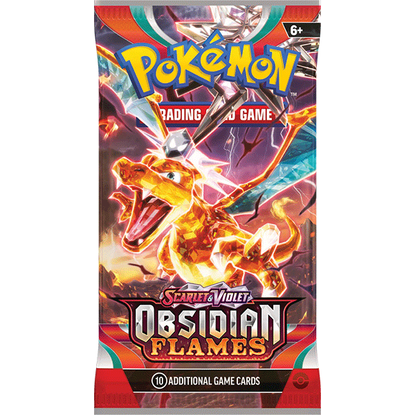 Pokémon TCG: Scarlet & Violet-Obsidian Flames Booster Pack (Individual)