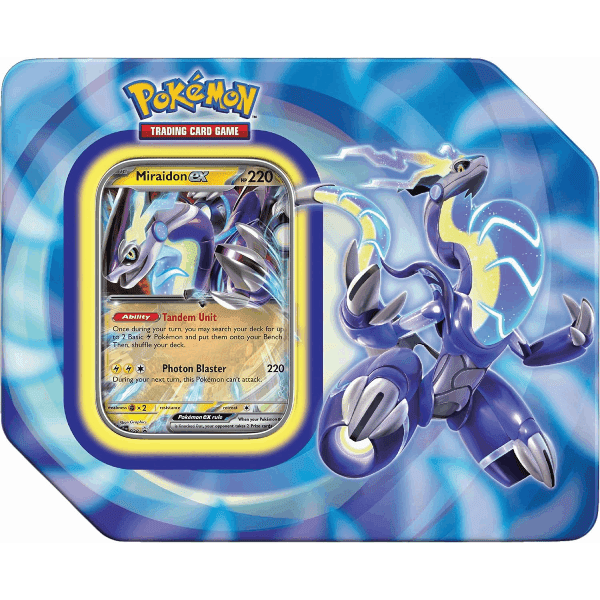 Pokémon TCG: Paldea Legends Tin - Miraidon ex