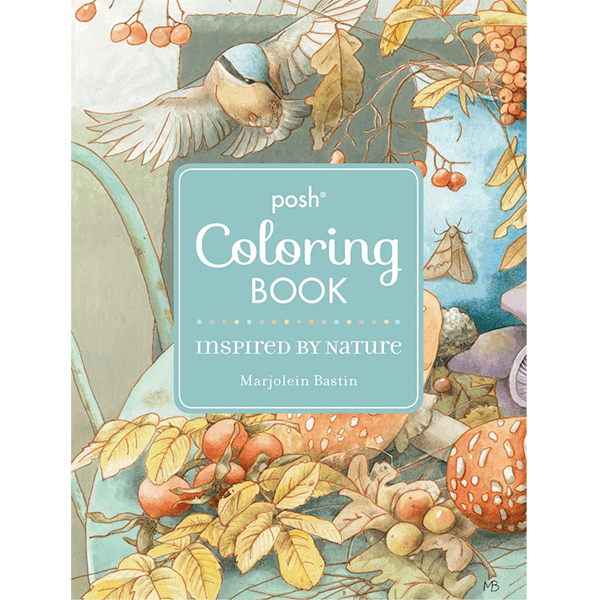 Posh Adult Coloring Book: Inspired by Nature