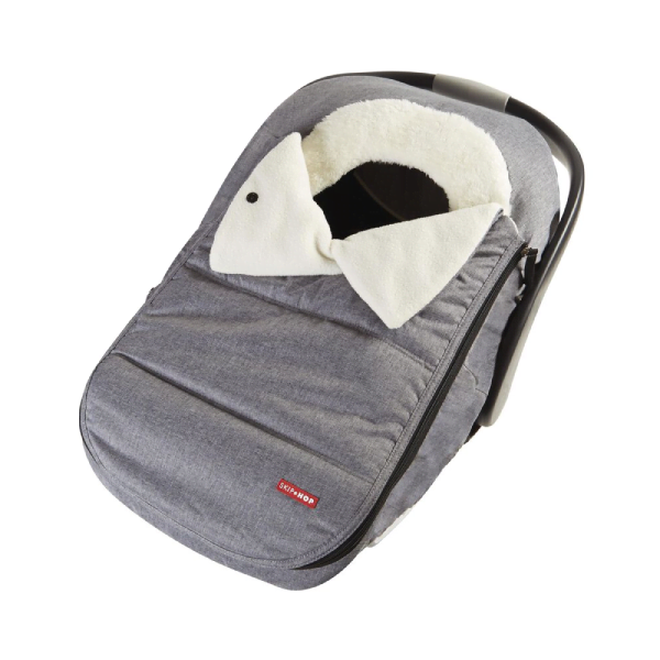 Skip Hop Stroll & Go Car Seat Cover - Heather Grey