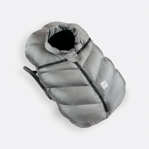 7AM Enfant Car Seat Cocoon - Metallic Grey